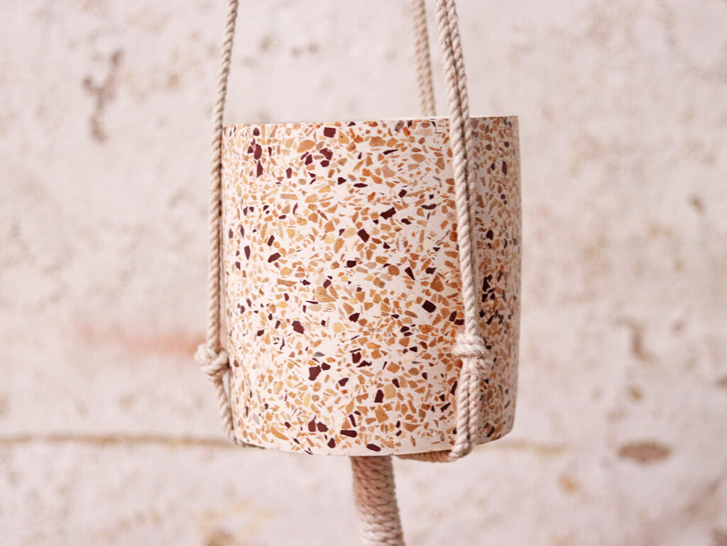 a hanging plant pot