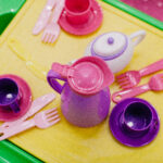 Food wood spoon table