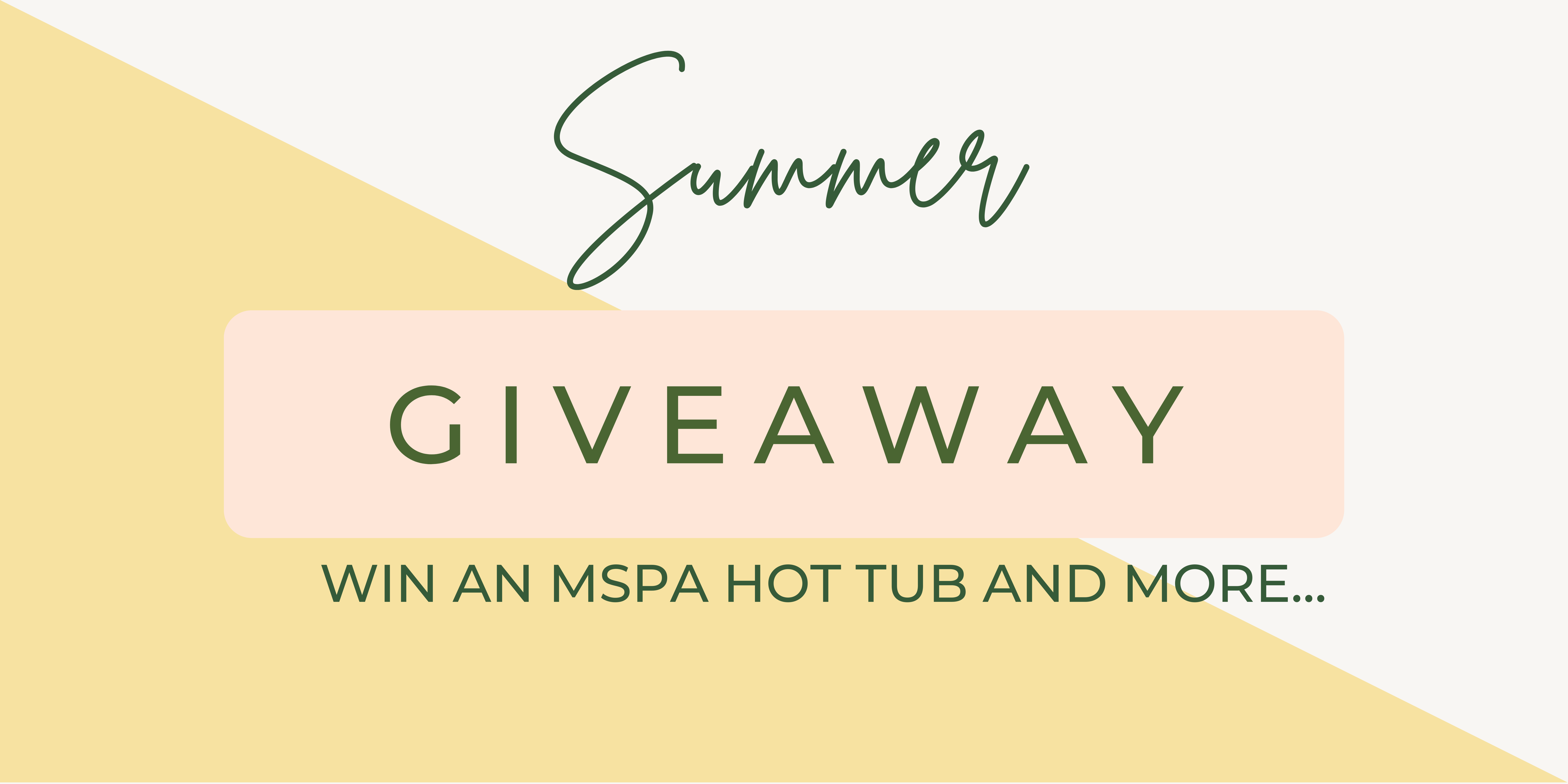 Summer Prize Giveaway from Top UK Bloggers